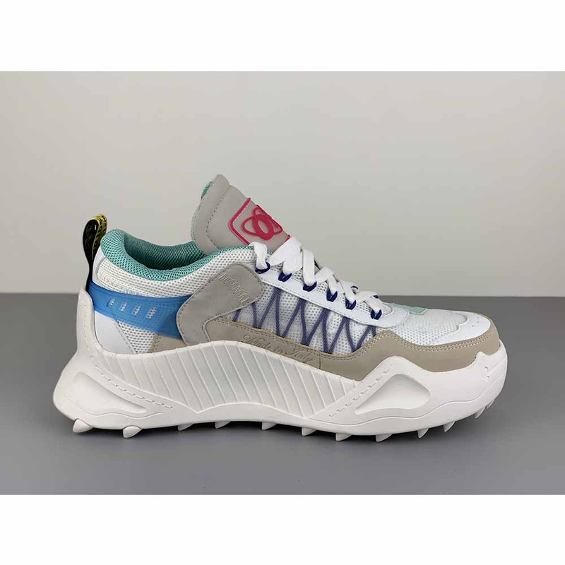 Off-White ODSY-1000 Sneakers in Green/Blue