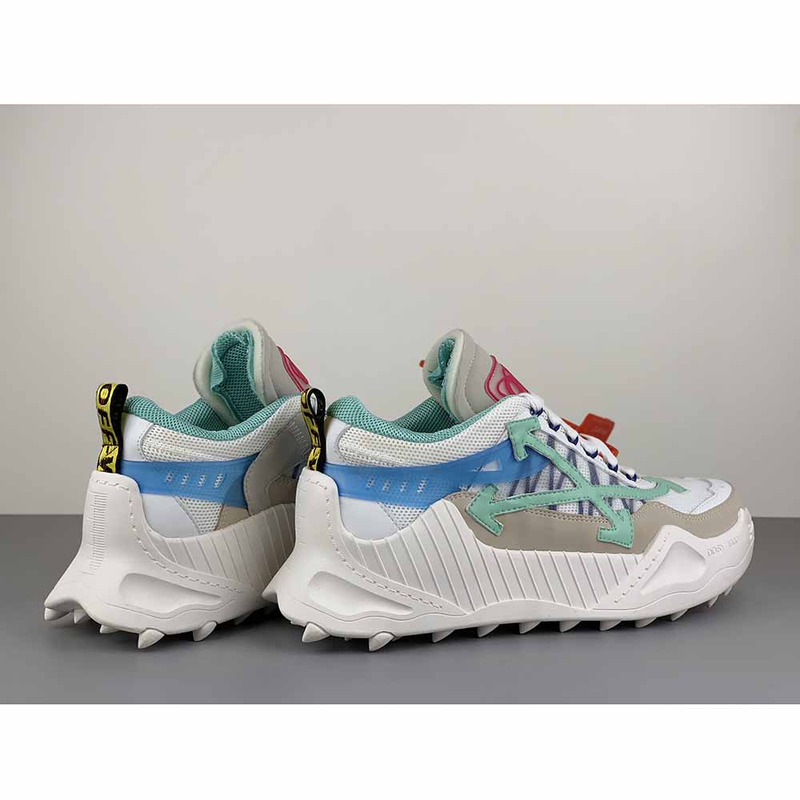 Off-White ODSY-1000 Sneakers in Green/Blue