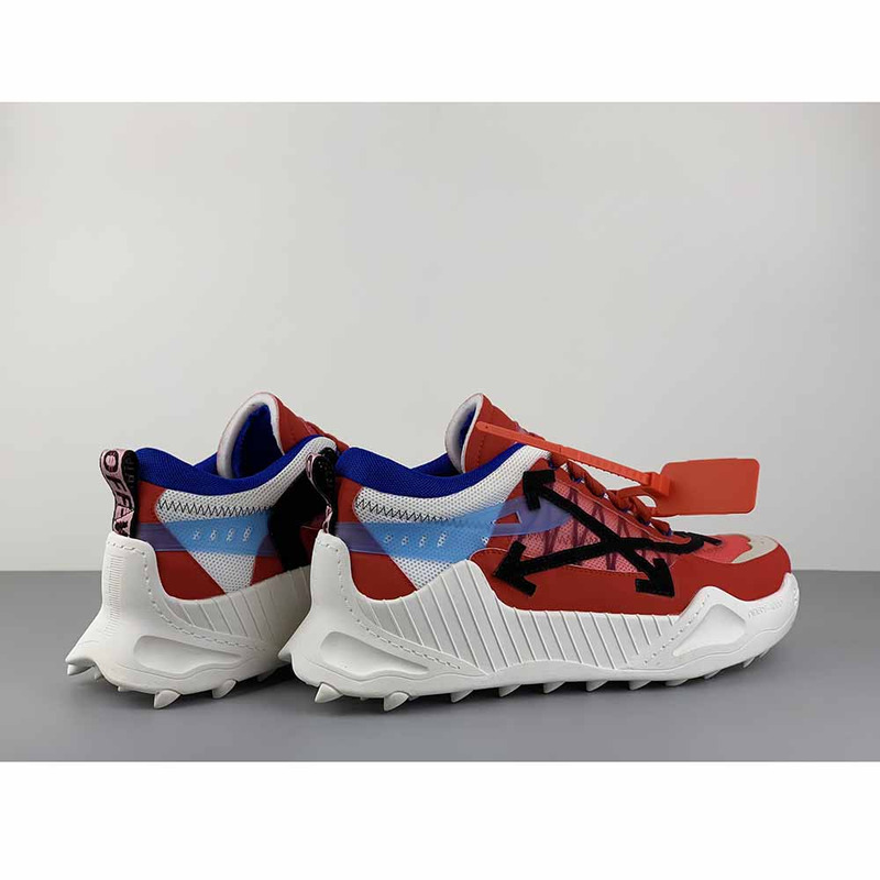 Off-White ODSY-1000 Sneakers in Red/Blue