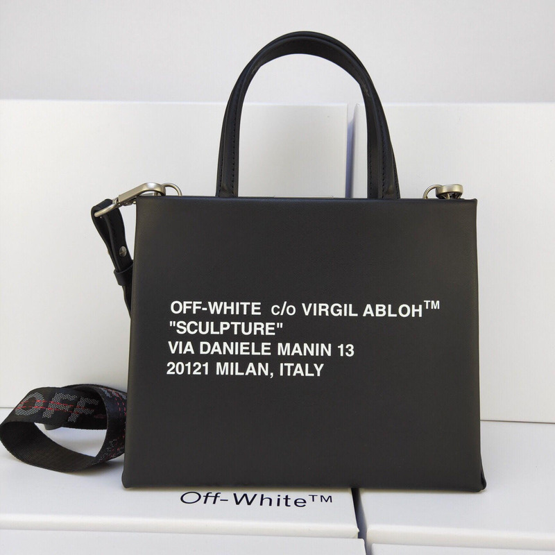 Off-White Box Mini Leather Shoulder Bag