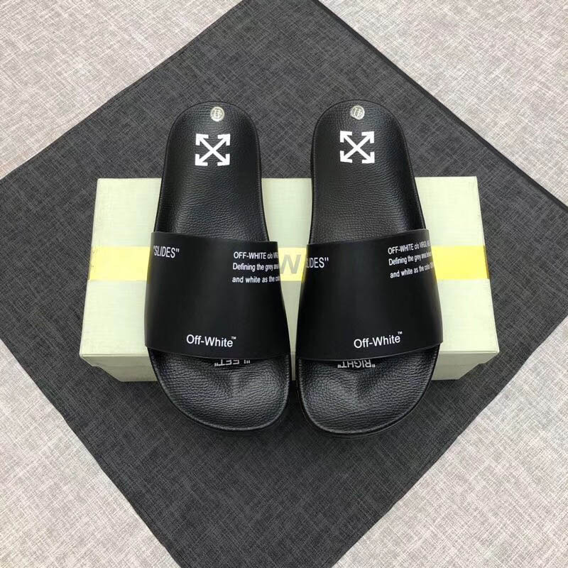 Off-White Men''s Corporate Slide Sandals