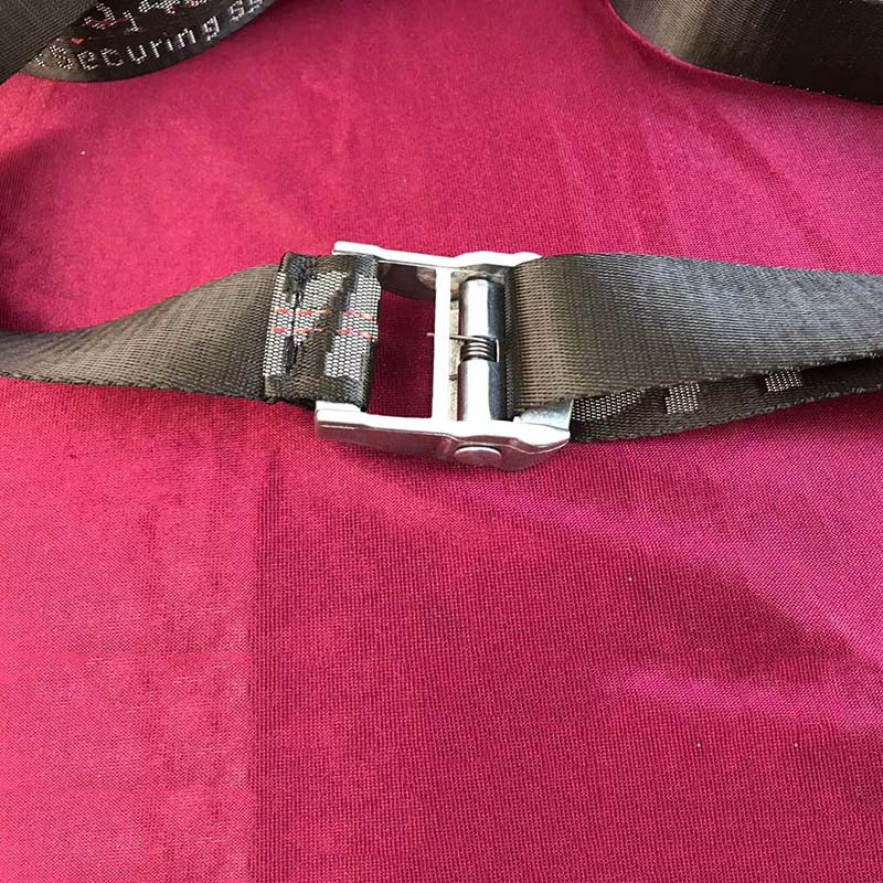 Off-White Waist Belt in Black With Silver Buckle