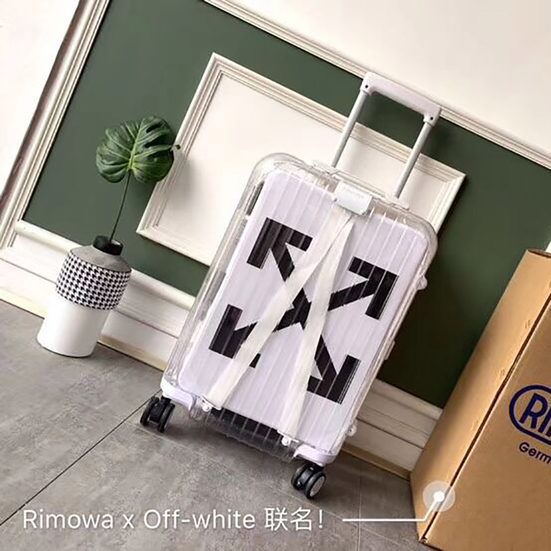 Off-White x Rimowa Limited Version Boarding Case 20 Inch(White)