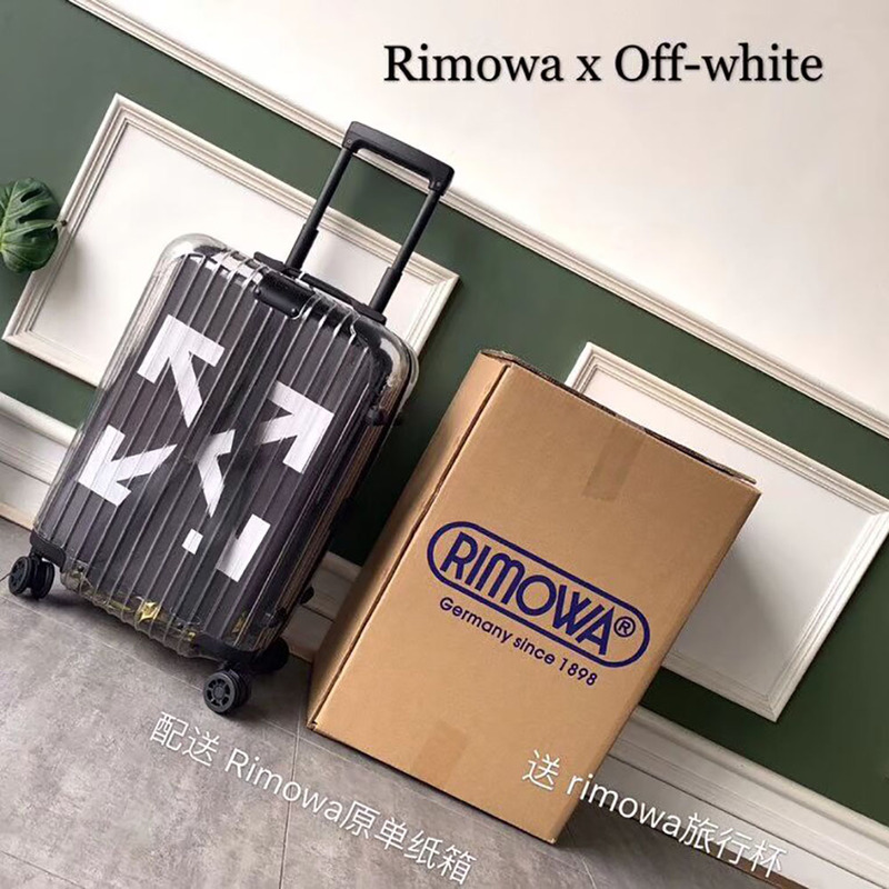 Off-White x Rimowa Limited Version Boarding Case 20 Inch(Black)