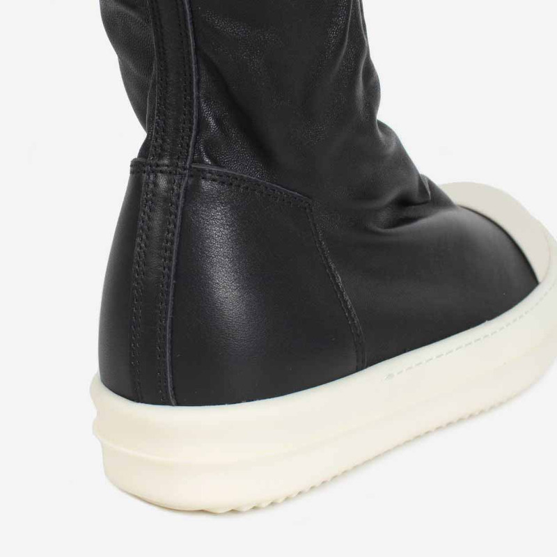 Rick Owens Drkshdw Mid-Calf Flat Boots