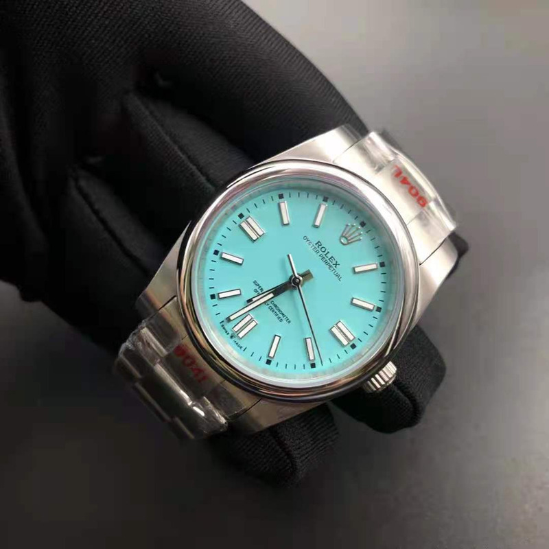 Rolex Oyster-Perpetual 126000-0006 Turquoise Blue