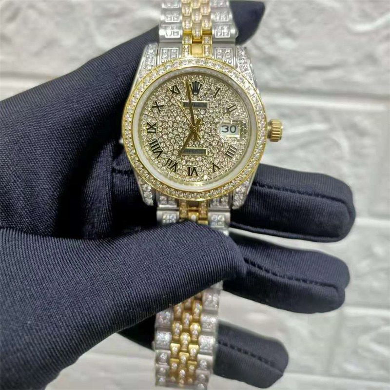 Rolex luxury diamond watch