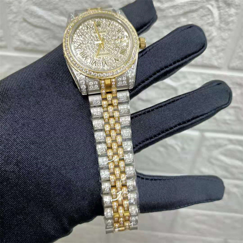 Rolex luxury diamond watch