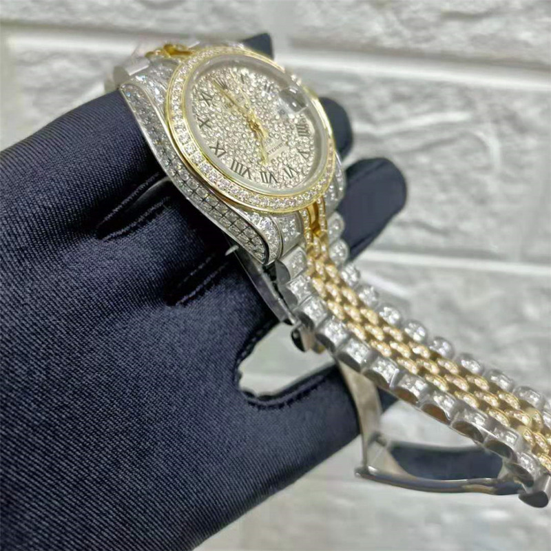 Rolex luxury diamond watch