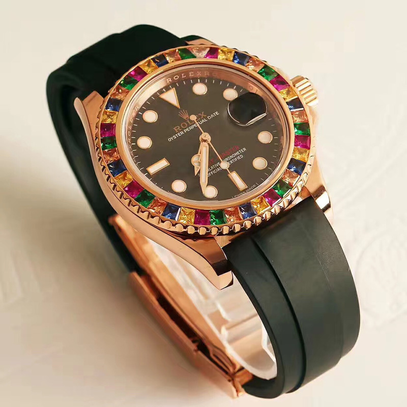 High Quality Rolex Yacht-Master 40 Candy Color Gem Bezel