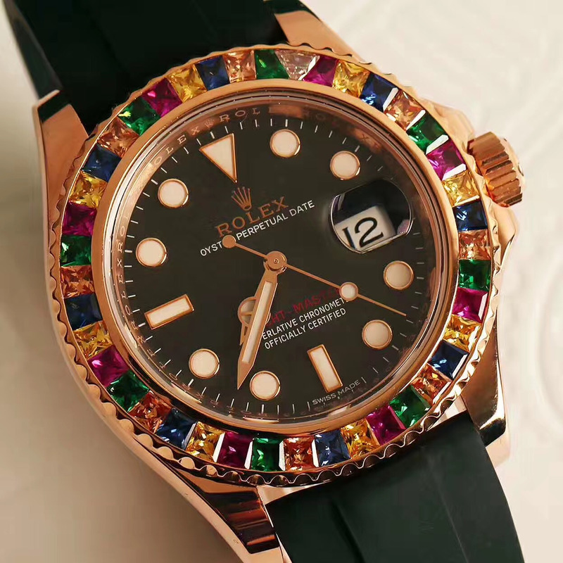 High Quality Rolex Yacht-Master 40 Candy Color Gem Bezel