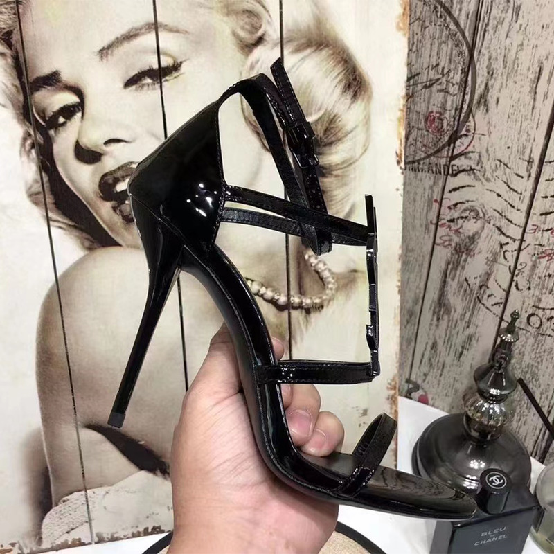 Saint Laurent YSL Black Heels