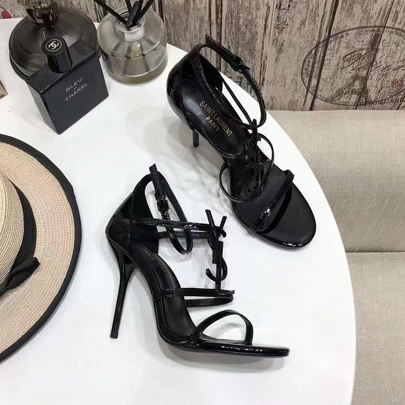 Saint Laurent YSL Black Heels