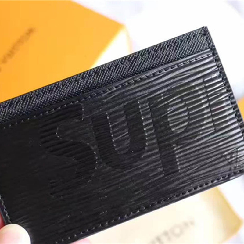 Sup*e x lv card holder black