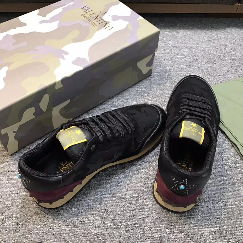 Valentino Camouflage Rockrunner Sneaker