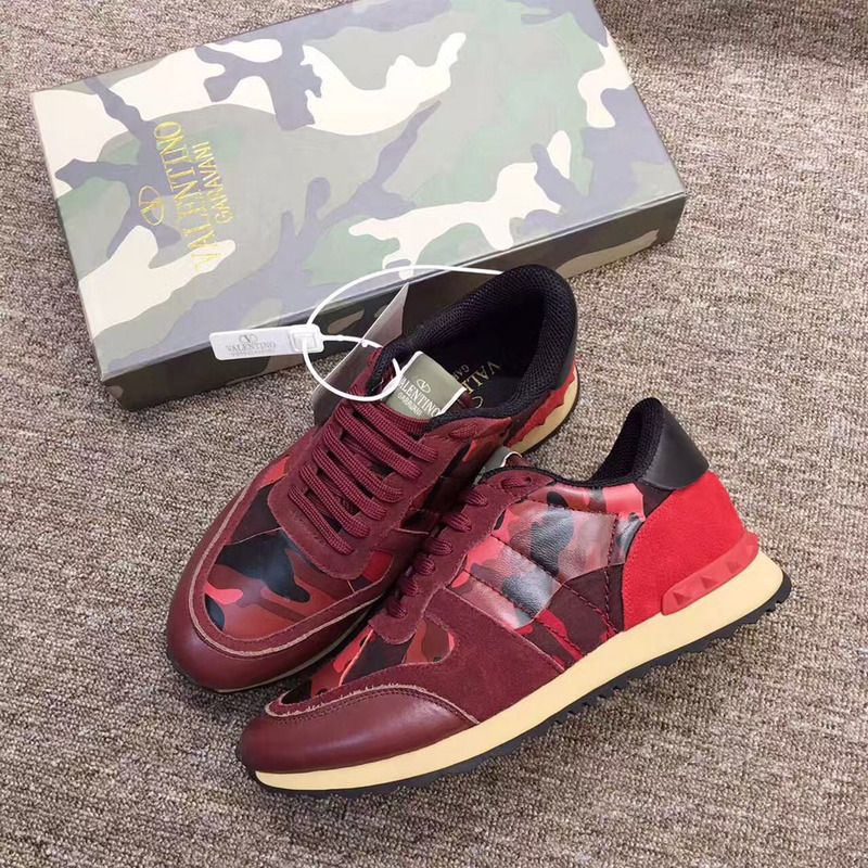 Valentino Camouflage Rockrunner Sneaker