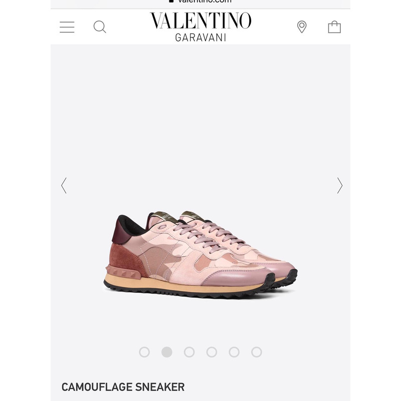 Valentino Camouflage Rockrunner Sneaker