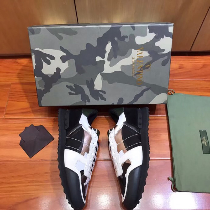 Valentino Camouflage Rockrunner Sneaker