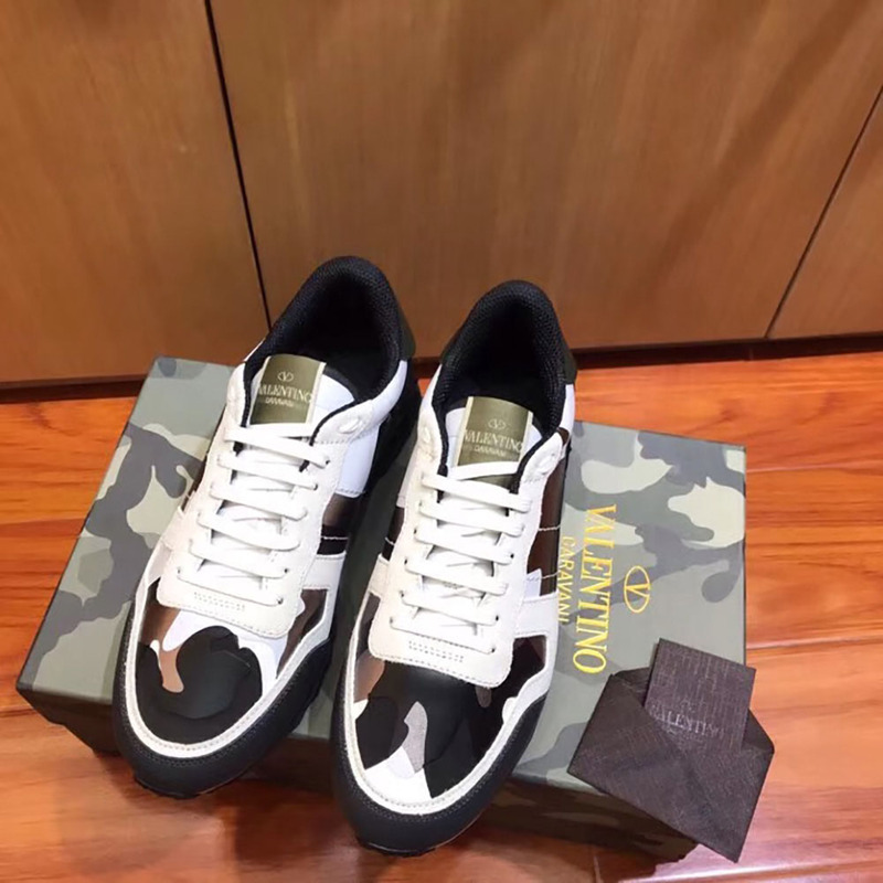 Valentino Camouflage Rockrunner Sneaker