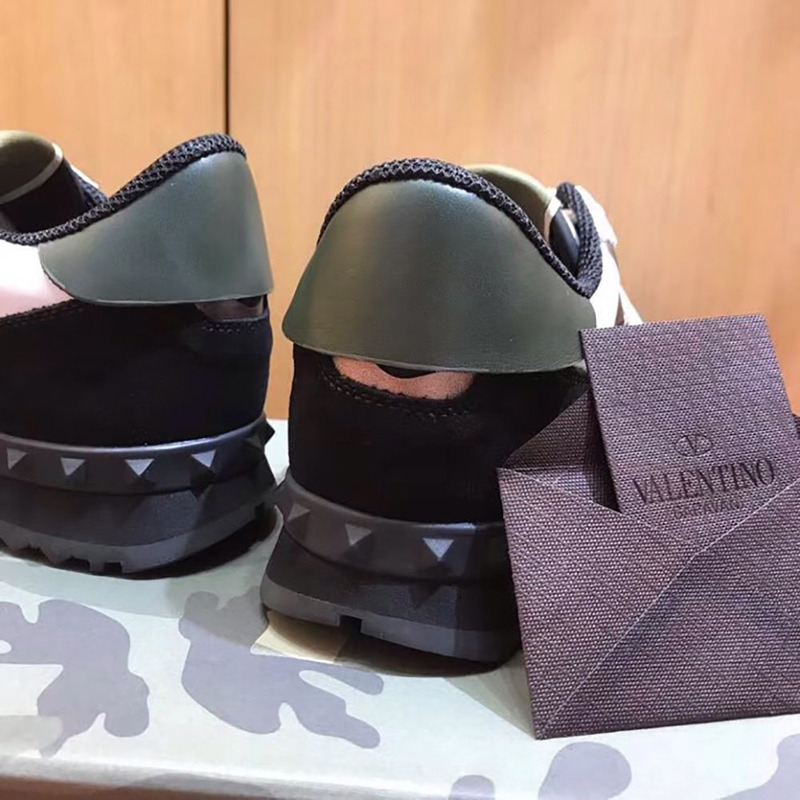 Valentino Camouflage Rockrunner Sneaker