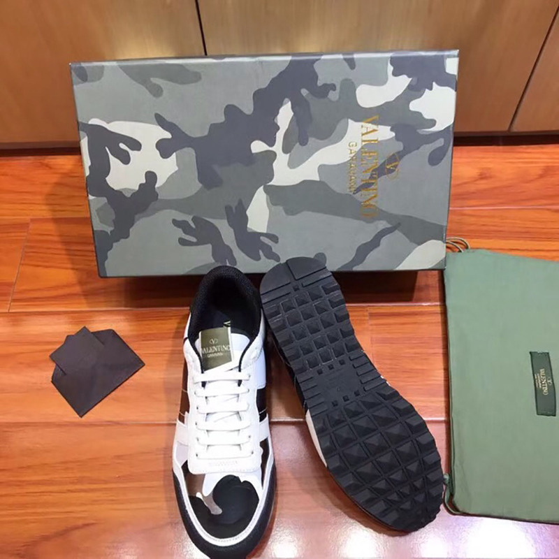 Valentino Camouflage Rockrunner Sneaker