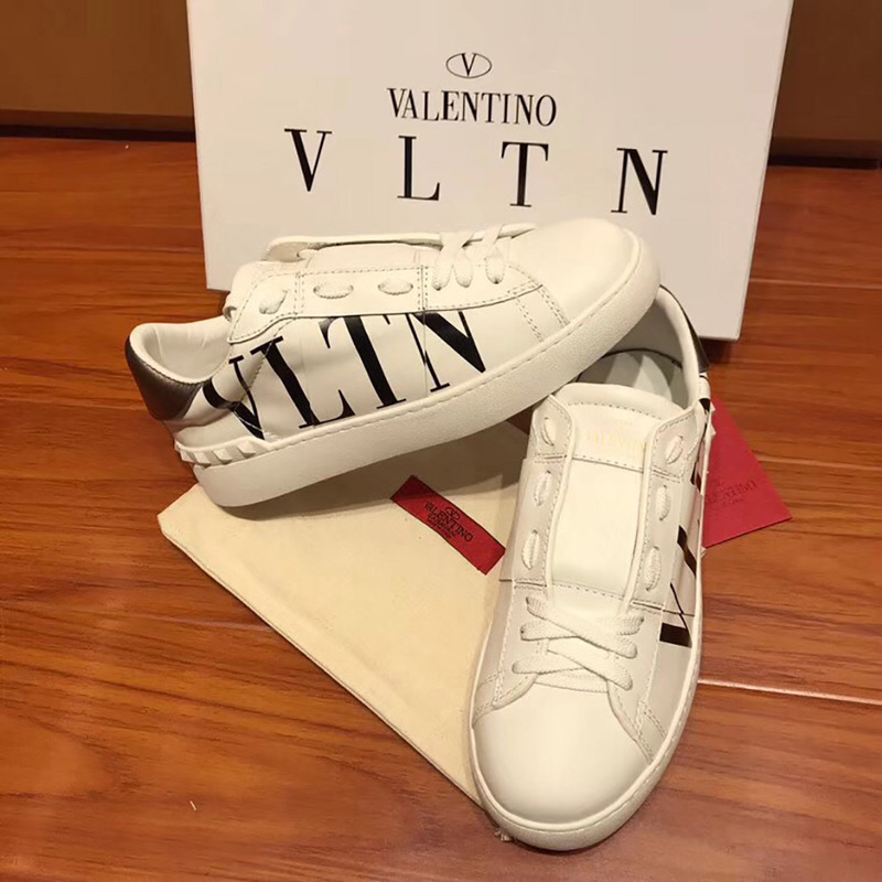 Valentino VLTN Print Sneaker(White)