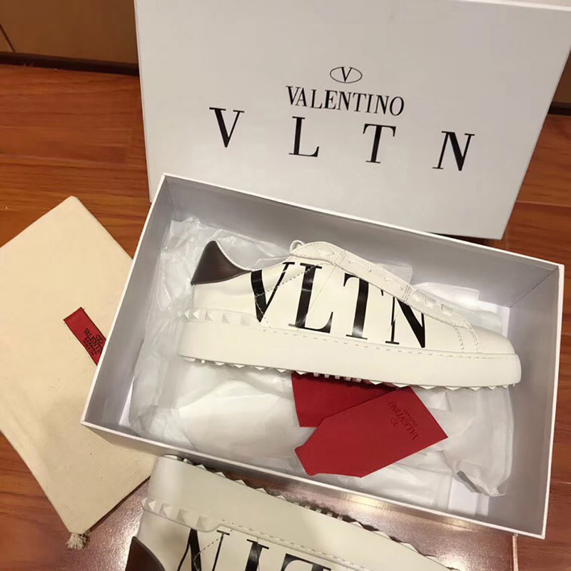 Valentino VLTN Print Sneaker(White)