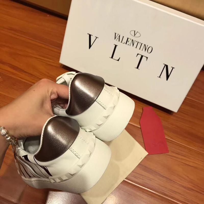 Valentino VLTN Print Sneaker(White)