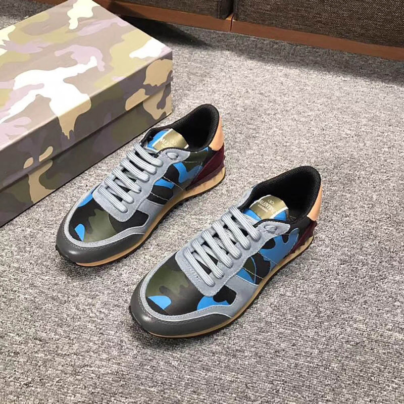 Valentino Camouflage Rockrunner(Blue)