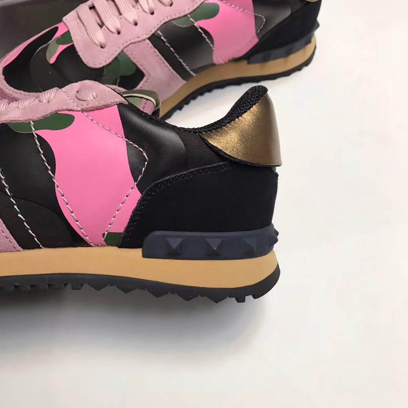 Valentino Pink Camouflage Rockrunner