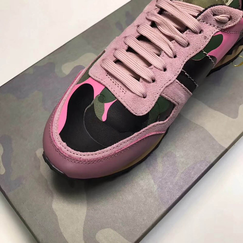 Valentino Pink Camouflage Rockrunner