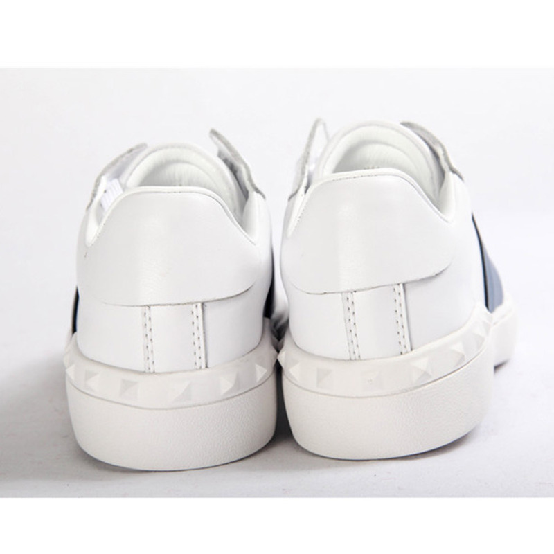 Valentino Open Low Top Blue Block Sneakers