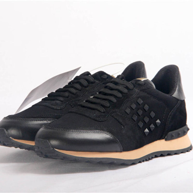 Valentino Rockrunner Black Sneakers