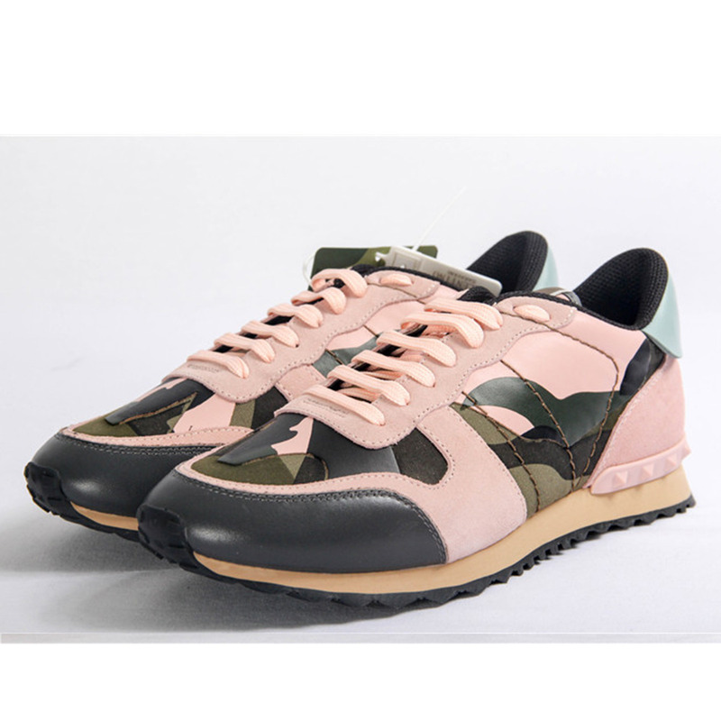 Valentino Garavani Rockrunner Camouflage Men''s Sneakers