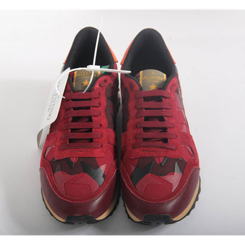 Valentino Red Garavani Rockrunner Camustars Sneakers