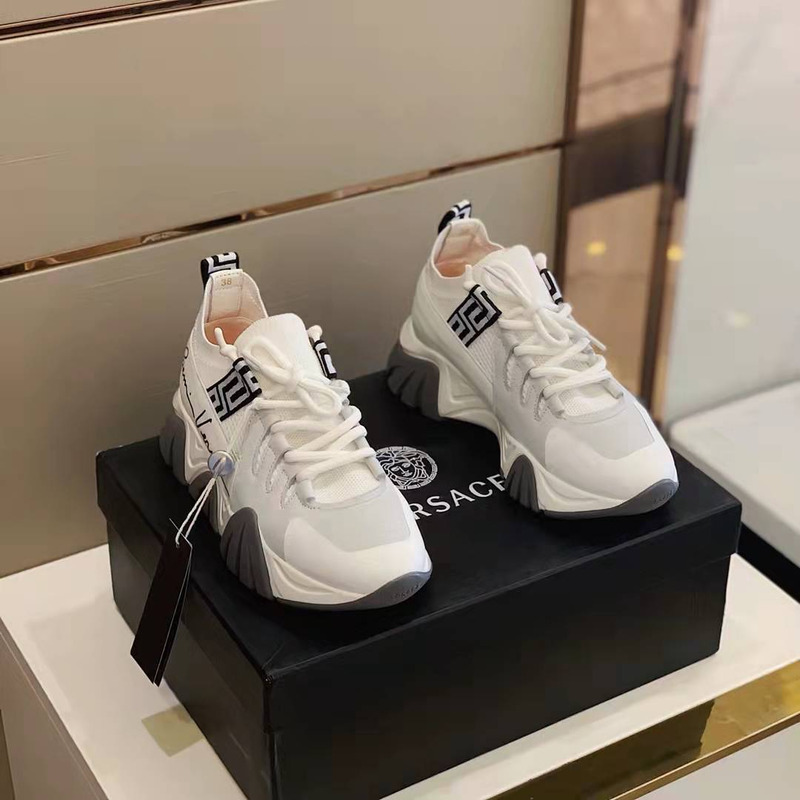 Versace Squalo Knit Sneakers