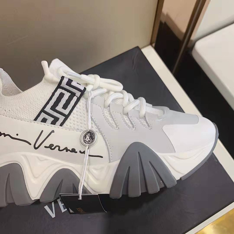 Versace Squalo Knit Sneakers