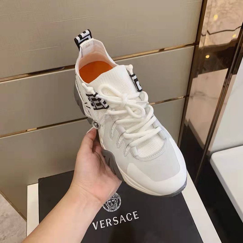 Versace Squalo Knit Sneakers