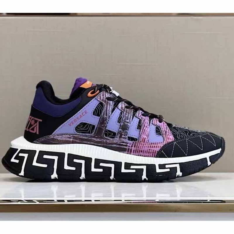 Versace Trigreca Sneakers Purple