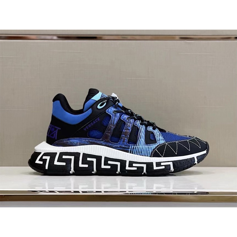 Versace Trigreca Sneakers Blue