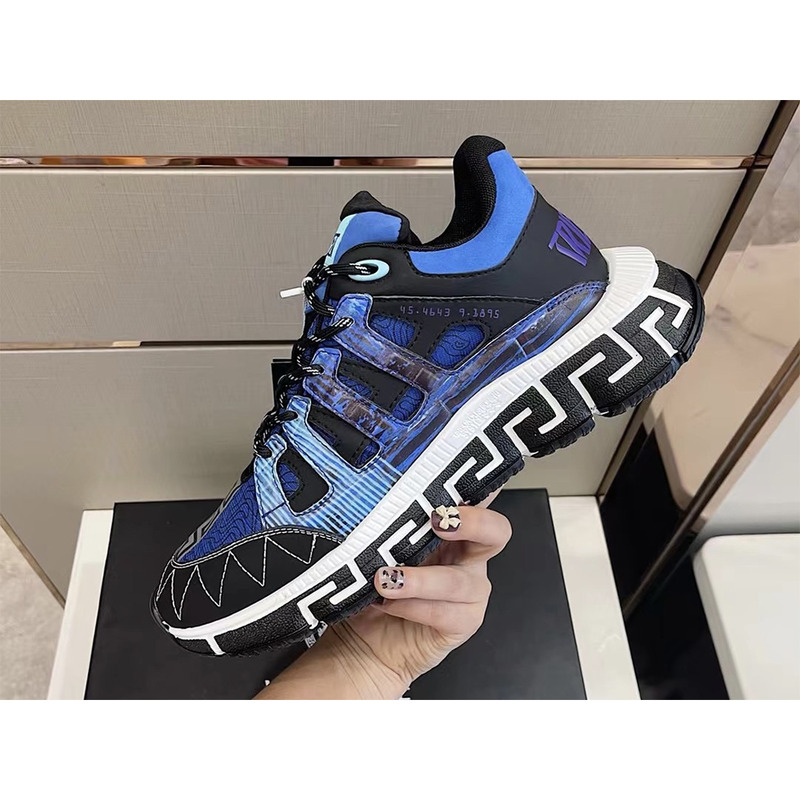 Versace Trigreca Sneakers Blue