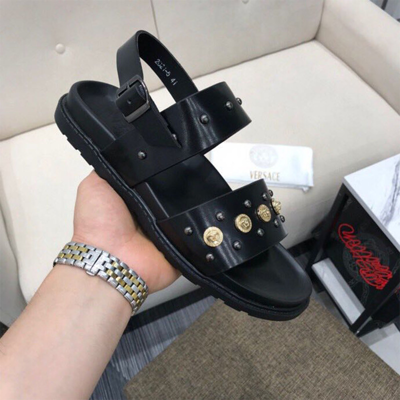 Versace MEDUSA STUD Sandal