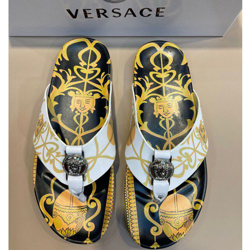 Versace Barocco Slide Sandal