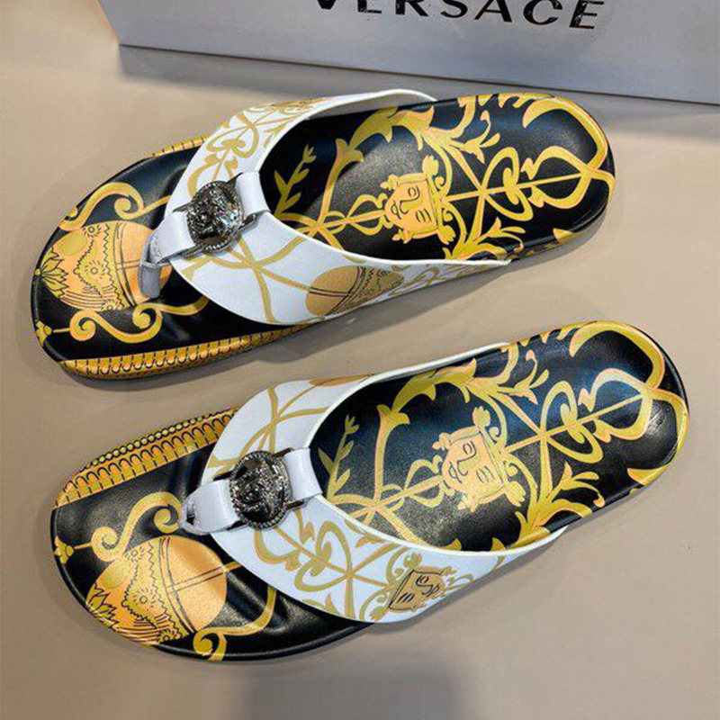 Versace Barocco Slide Sandal