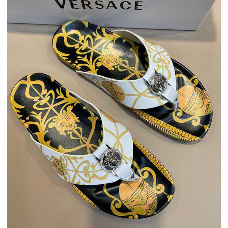 Versace Barocco Slide Sandal