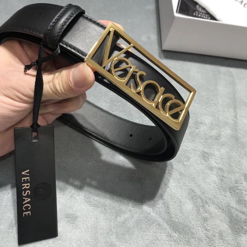 Versace Leather Belt