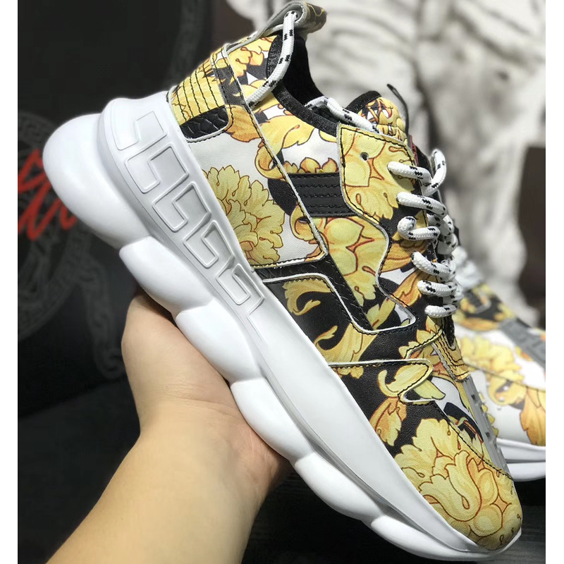 Versace Chain Reaction Sneakers