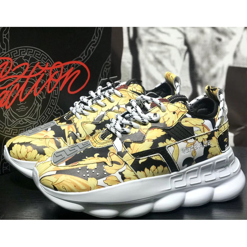 Versace Chain Reaction Sneakers