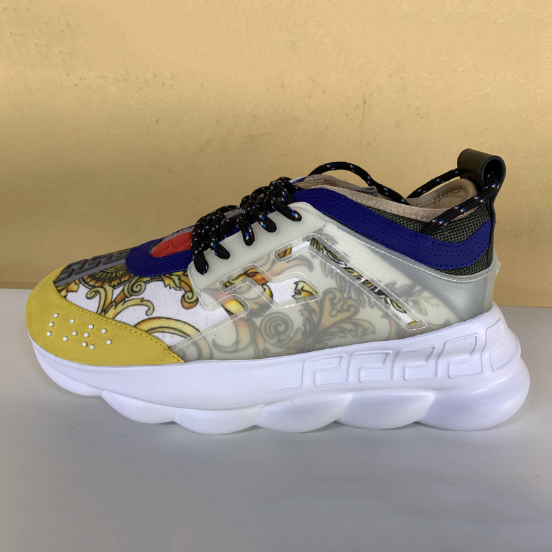 Versace High-top Sneakers (Multi-color)