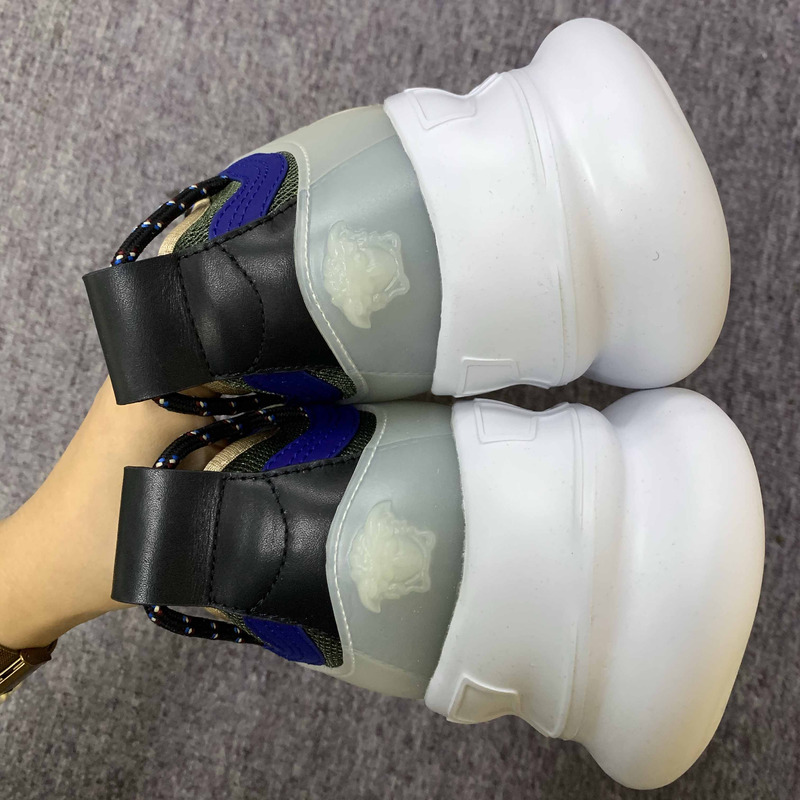 Versace High-top Sneakers (Multi-color)